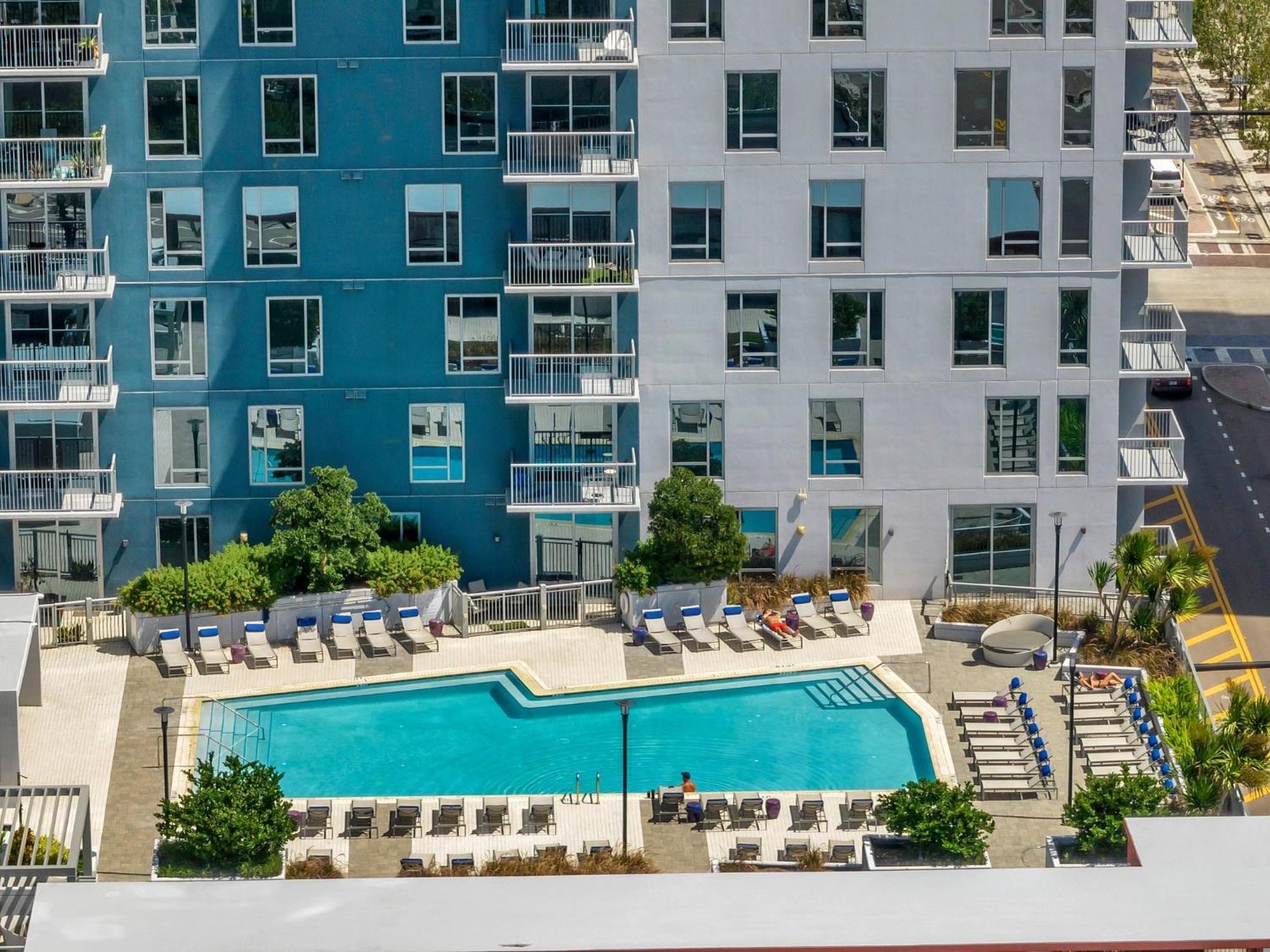 Luxury 1 Bedroom With Den Downtown Tampa Apt - City Views, Rooftop Pool, Workspace Dış mekan fotoğraf