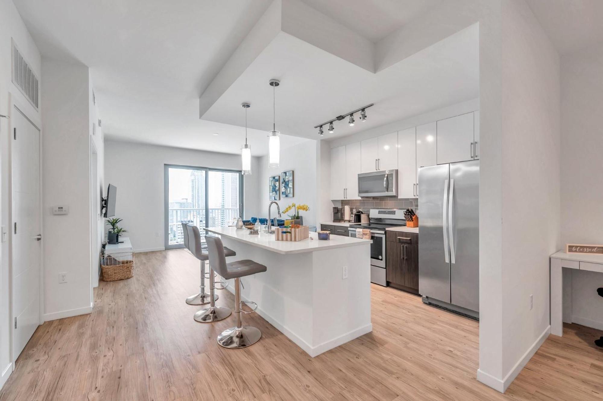 Luxury 1 Bedroom With Den Downtown Tampa Apt - City Views, Rooftop Pool, Workspace Dış mekan fotoğraf