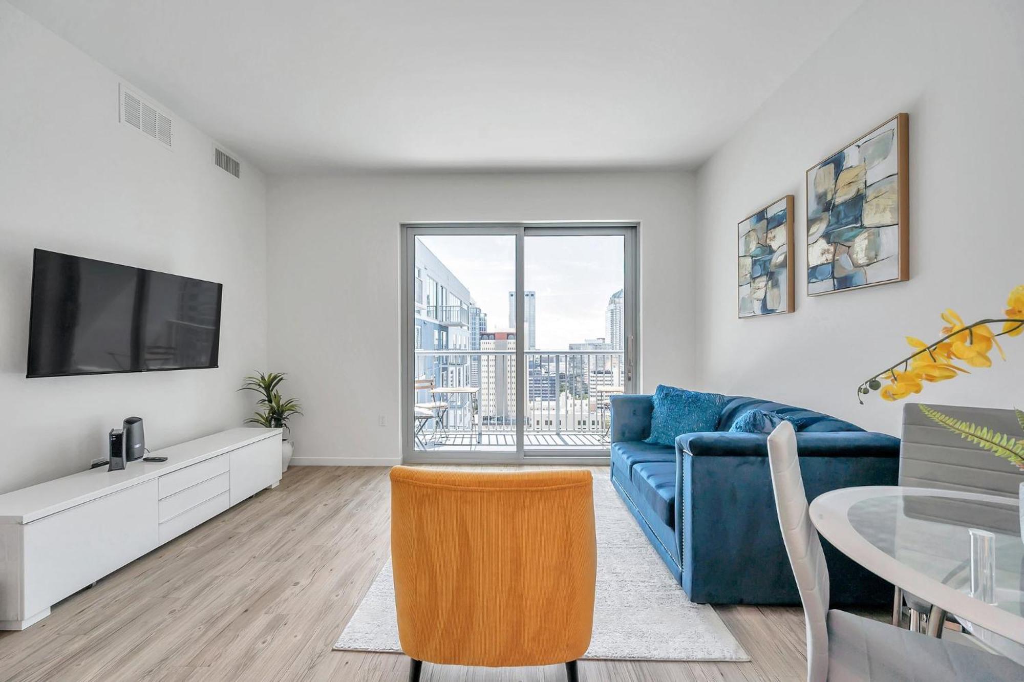 Luxury 1 Bedroom With Den Downtown Tampa Apt - City Views, Rooftop Pool, Workspace Dış mekan fotoğraf