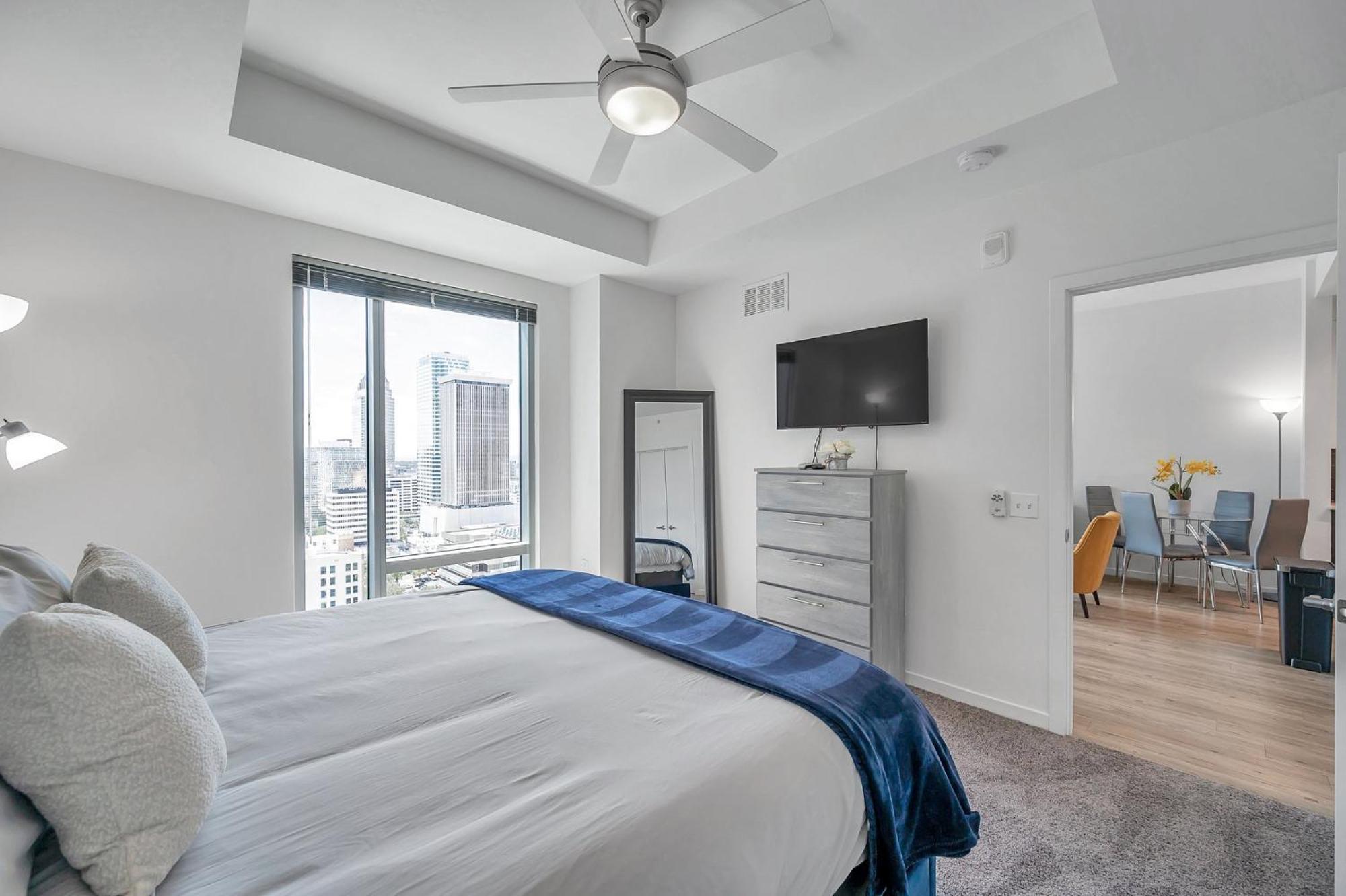 Luxury 1 Bedroom With Den Downtown Tampa Apt - City Views, Rooftop Pool, Workspace Dış mekan fotoğraf